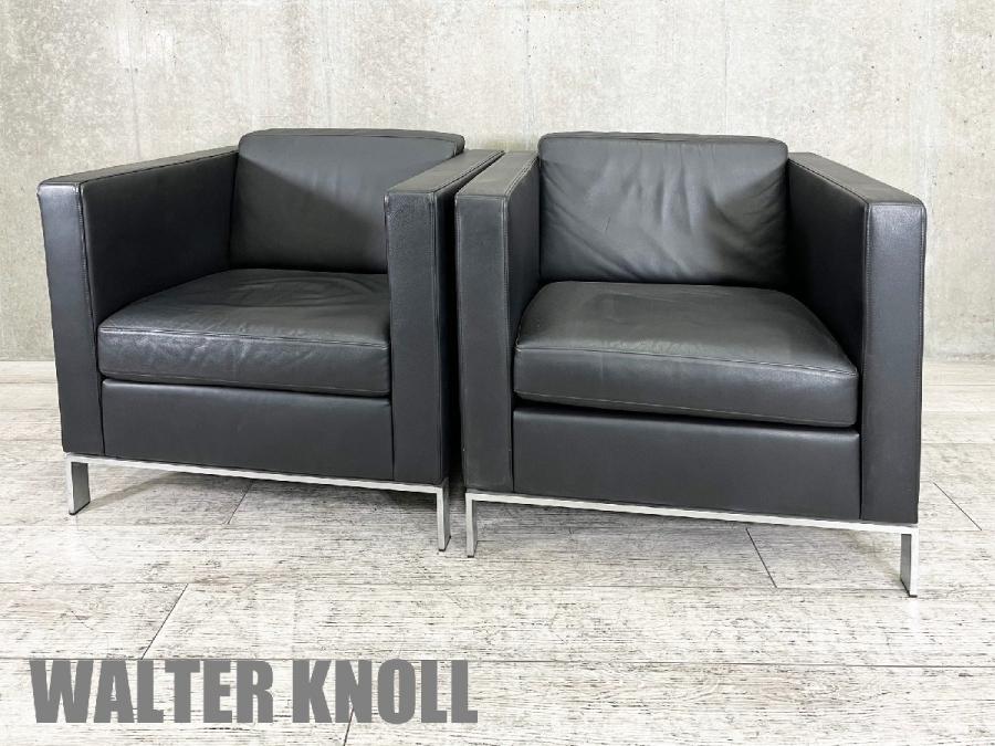 美品 walter knoll フォスター501 リプロダクト シングルソファ 