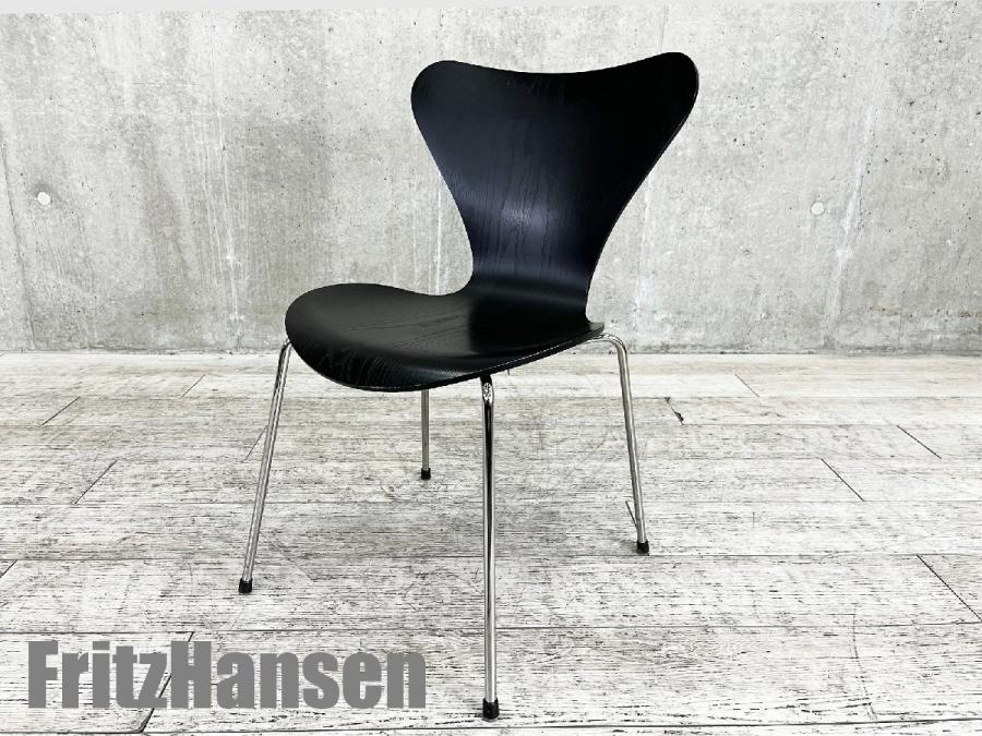 Fritz Hansen/フリッツハンセン　セブンチェア　カラードアッシュ　ブラック　北欧　ヤコブセン
                        セブンチェア
                                    中古
            