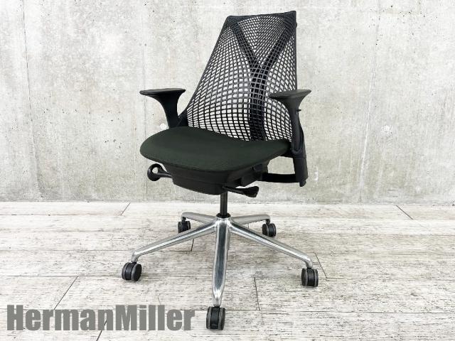 中古】セイルチェア Herman Miller/ハーマンミラー 肘付ハイバック