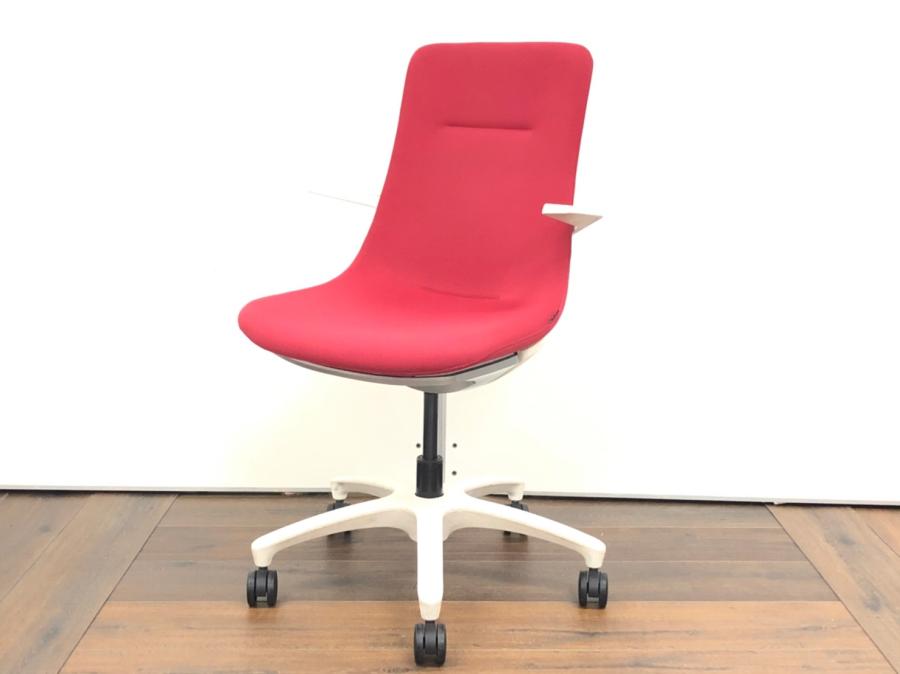 【入替セール品につき40％OFF！リクライニング時異音あり】ミーティングチェア　肘付　イトーキ　モーブ　レッド【執務・ミーティングチェアのどちらにもおすすめ！】
                        モーブ
                                    中古
            