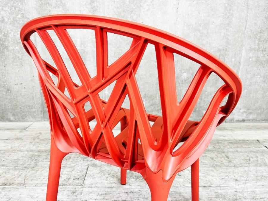 廃盤 ヴィトラ vitra 06 ラウンジチェア レッド 1脚 中古】 vitra/ヴィトラ スタッキングチェア 406850 - 中古