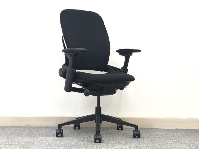 中古】リープV2 Steelcase/スチールケース 肘付ハイバックチェア