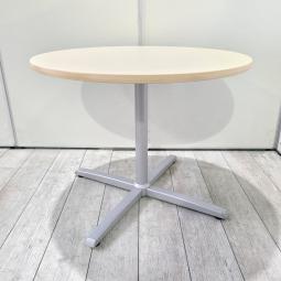 【1台入荷】上質な円形テーブル！　木目調カラー　丸テーブル　Φ900