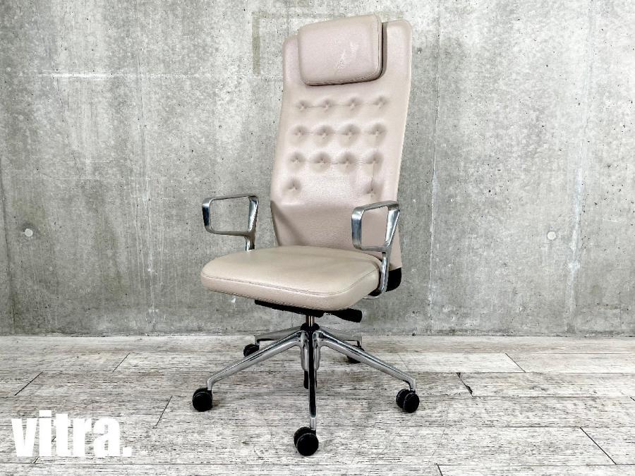 【中古】ID Trim vitra/ヴィトラ 肘付ハイバックチェア 407428