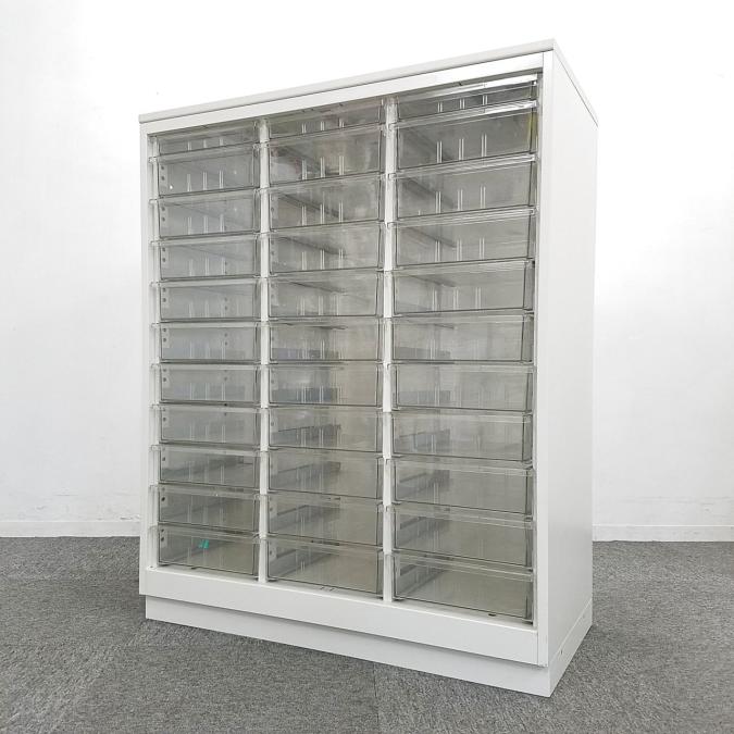 【1台限定】状態良好のクリスタルトレーキャビネットが入荷です！中古　オフィス　クリスタルトレイ　キャビネット　棚　書庫
                        シンライン
                                    中古
            