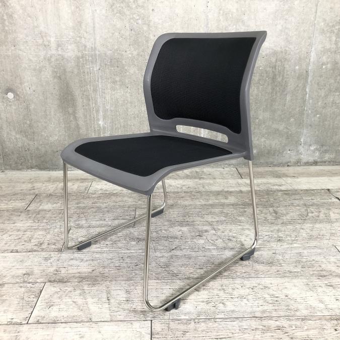 【ロット入荷！】ブラックでコンパクトな会議用チェアが入荷！キャスター無のため介護関係や塾・学校などにもおすすめ！
■コクヨ/ウィティ/ブラック
                        ウィティ
                                    中古
            