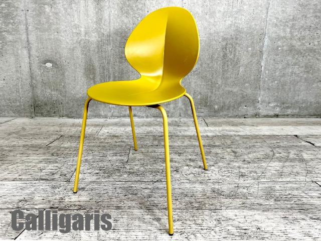 □カリガリス/Calligaris□スタッキングチェア□マットマスタード