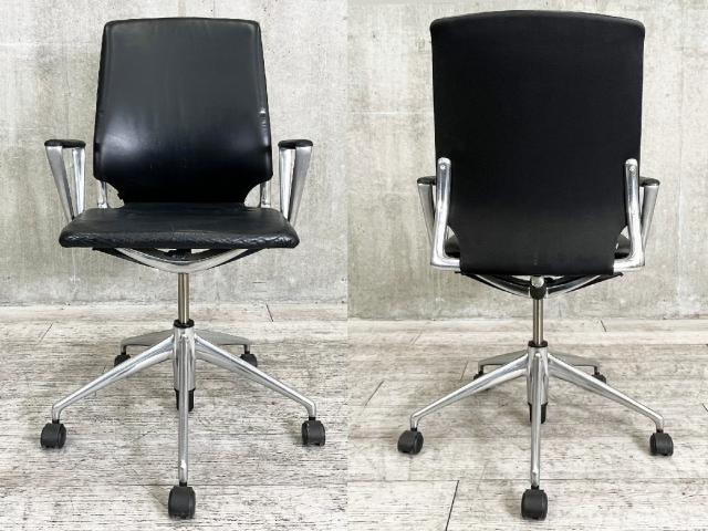 【中古】 vitra/ヴィトラ 肘付ハイバックチェア 408468