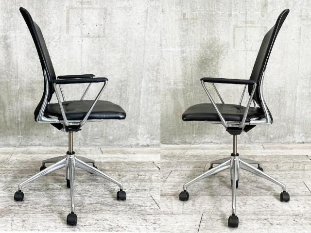 【中古】 vitra/ヴィトラ 肘付ハイバックチェア 408468