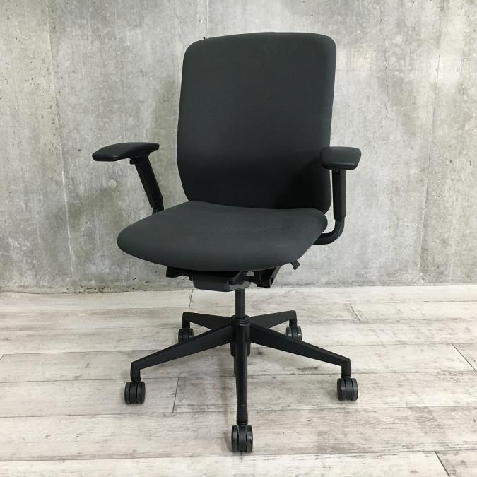 安定した座り心地！調整機能も充実しているコスパの良いチェア！■ウチダ/クレネ/ダークグレイ
                        クレネ
                                    中古
            