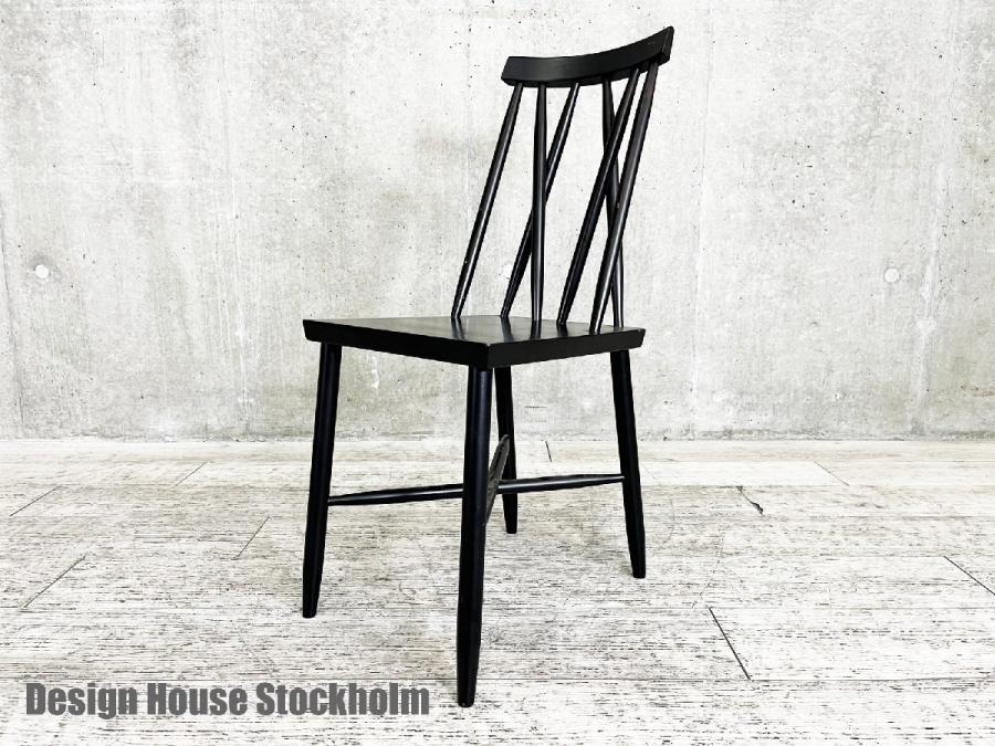 Design House Stockholm / デザインハウスストックホルム　ファミリーチェア NO.1/ Lina Nordqvist　北欧　ブラック
                        その他シリーズ
                                    中古
            