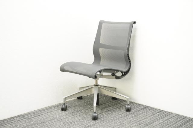 中古】セトゥーチェア Herman Miller/ハーマンミラー 肘無ミドルバック