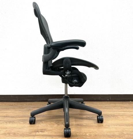 中古】アーロンチェア Herman Miller/ハーマンミラー 肘付ハイバック