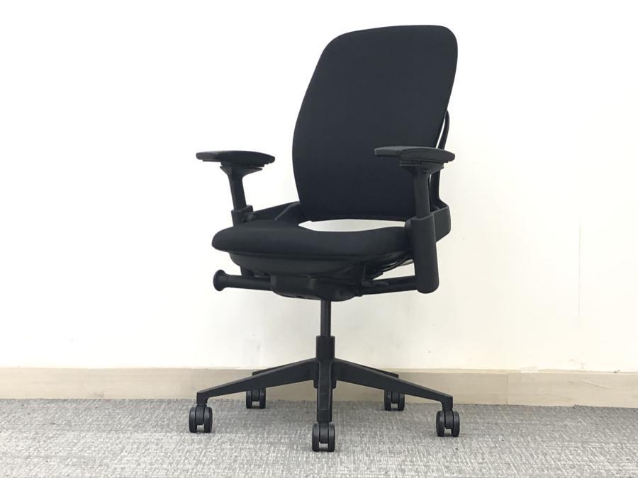 中古】リープV2 Steelcase/スチールケース 肘付ハイバックチェア 