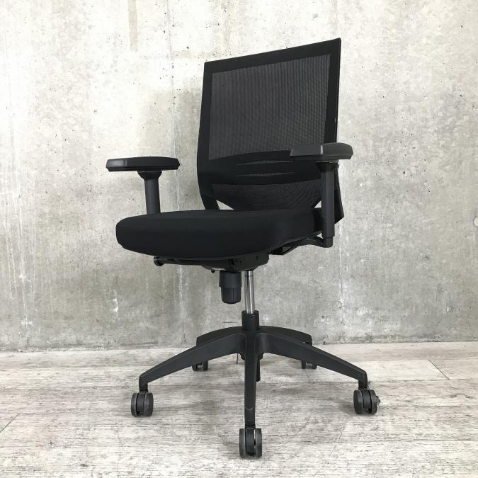 人気のメッシュチェア！安価でおすすめの商品！
■プラス/KT-6シリーズ/メッシュ/ブラック　ランバーサポート付
                        KT-6
                                    中古
            