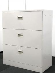 【¥16,600→¥13,200！】【商品入替セール20％OFF！】オカムラ（okamura）42型シリーズ　3段ラテラル　■色：ニューグレー【β2403】