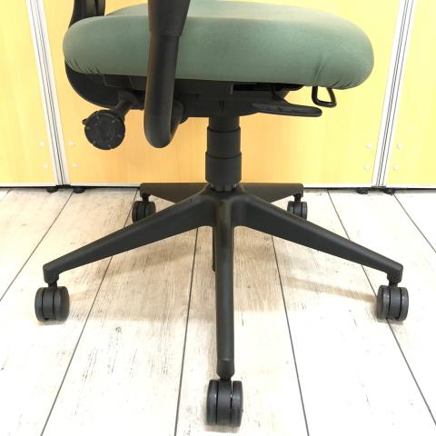 【中古】LetsB　レッツB Steelcase/スチールケース 肘付ハイバックチェア 410393