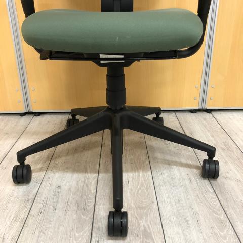 中古】LetsB レッツB Steelcase/スチールケース 肘付ハイバックチェア