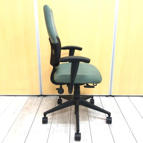 【中古】LetsB　レッツB Steelcase/スチールケース 肘付ハイバックチェア 410393