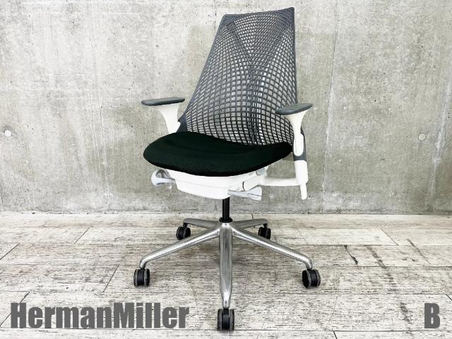 中古】セイルチェア Herman Miller/ハーマンミラー 肘付ハイバック