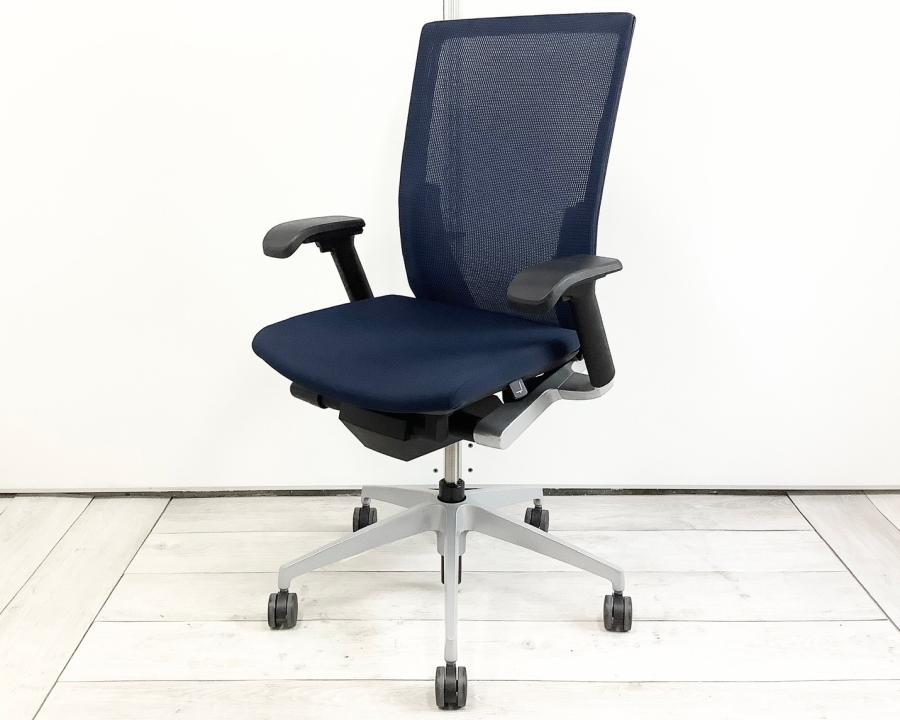 中古】ヴェントチェア KE-867JB-Z5B2 イトーキ/ITOKI 肘付ハイバック ...