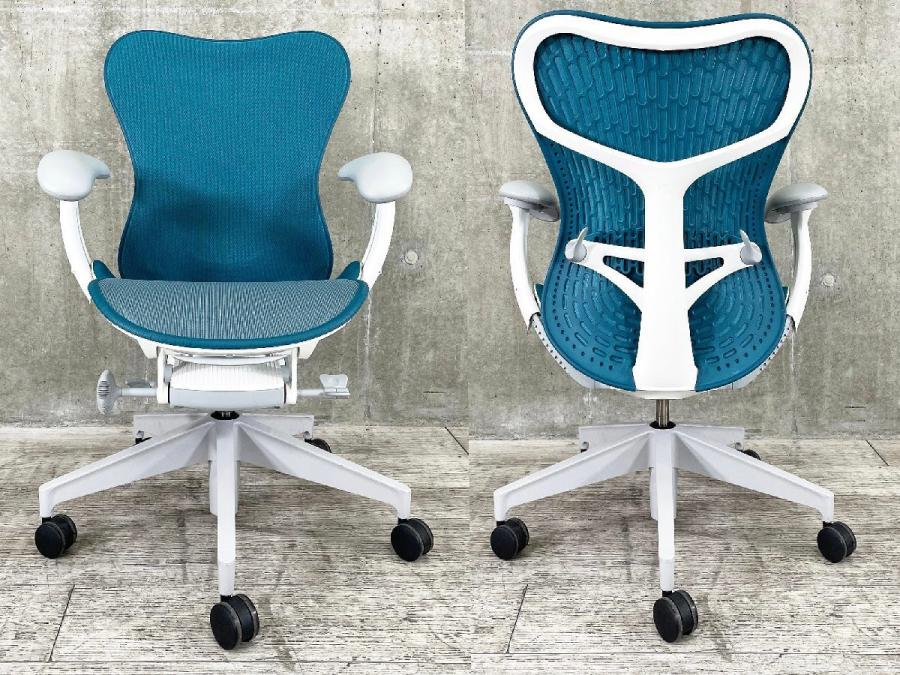 Herman Miller/ハーマンミラー ミラチェア　肘付 中古】ミラアーム Herman Miller/ハーマンミラー 肘付ハイバック