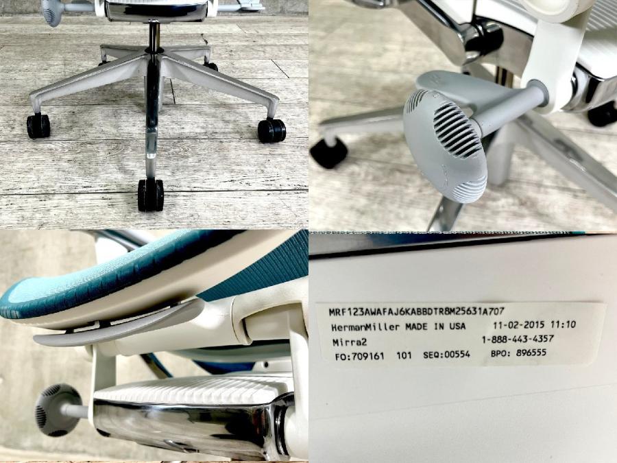 中古】 Herman Miller/ハーマンミラー 肘付ハイバックチェア