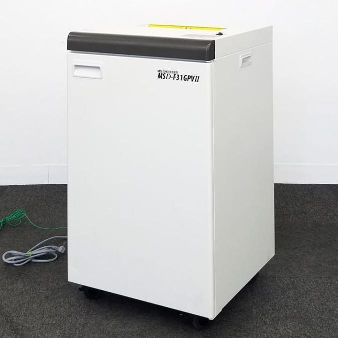 【1台入荷】明光商会製の業務用シュレッダーが入荷！中古　シュレッダー　OA機器　精密機械　セキュリティ　個人情報保護法　MSD-F31GPVⅡ
                        MSDシリーズ
                                    中古
            