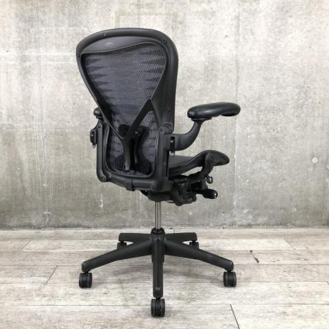 【中古】アーロンチェア Herman Miller/ハーマンミラー 肘付ハイバックチェア 413192