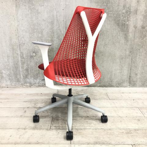 【中古】セイル 前傾機能無 Herman Miller/ハーマンミラー 肘付ハイバックチェア 413360