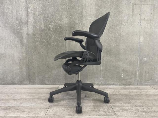 【中古】アーロンチェア Herman Miller/ハーマンミラー 肘付ハイバックチェア 414136