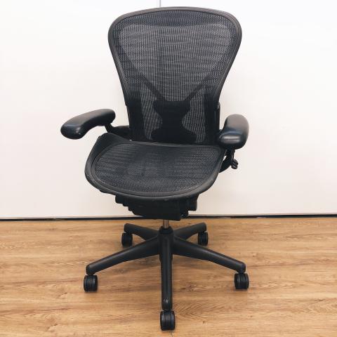 中古】アーロンチェア（ポスチャー フル装備） AE113AWB Herman Miller 