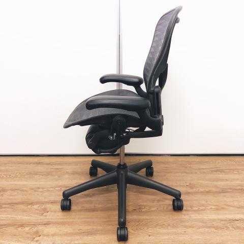 【中古】アーロンチェア（ポスチャー　フル装備） AE113AWB Herman Miller/ハーマンミラー 肘付ハイバックチェア 414602