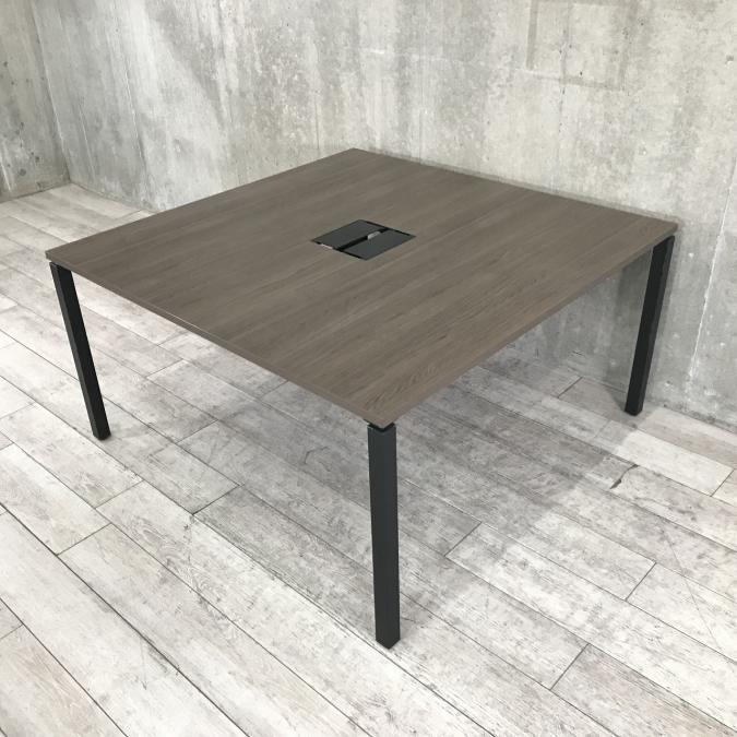 KOKUYO等 合成木材テーブル 長机 180cm ブラウン （中古】サイビ