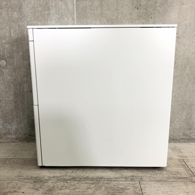 KOKUYO is 三段ワゴンキャスター ホワイト コクヨ GXワゴン 3段(T3) シリンダー錠 ペントレー引き出し付き