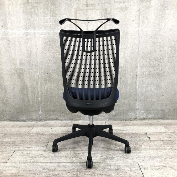 中古】ヴィスコンテチェア オカムラ/okamura 肘無ハイバックチェア