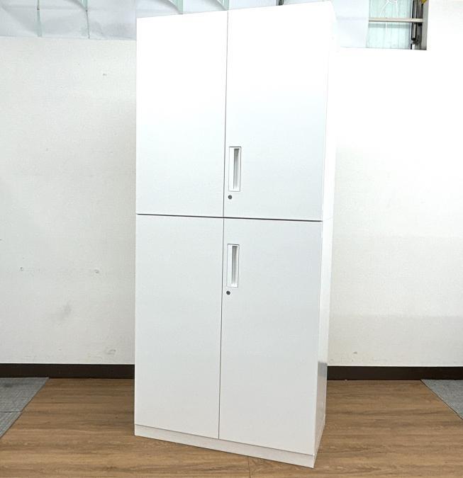 【限定3セット入荷】【状態良好】【高さ注意2020mm】ファイル6段収納可能！大人気上下書庫エディア（EDIA)）入荷※上：両開き＋下：両開き◆コクヨ製【RP】
                        エディア
                                    中古
            