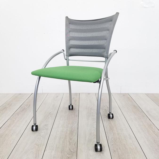 【34脚ロット！！】イトーキのお洒落なネスティングチェア！中古　ミーティング　会議　ITOKI　プリエ　キャスター付き
                        プリエ2
                                    中古
            