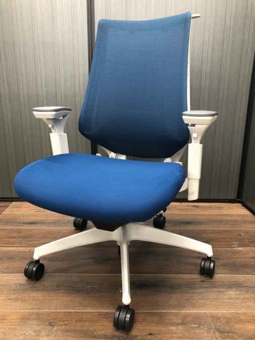 中古】デュオラ メッシュ CRS-G3000E 1 コクヨ/KOKUYO 肘付ハイバック 