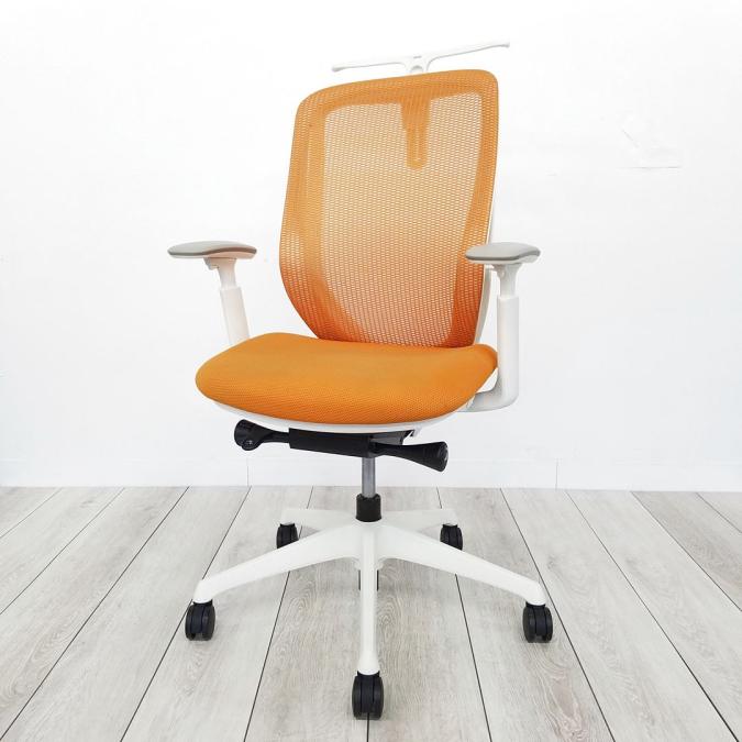 bn　オカムラ　シルフィーチェア　前傾機能　ハイバック　メッシュタイプ　中古 オカムラ シルフィーチェア ハイバック 可動肘 ハンガー付