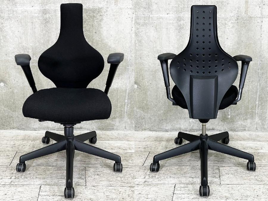 中古】 肘付ハイバックチェア 416174 - 中古オフィス家具なら