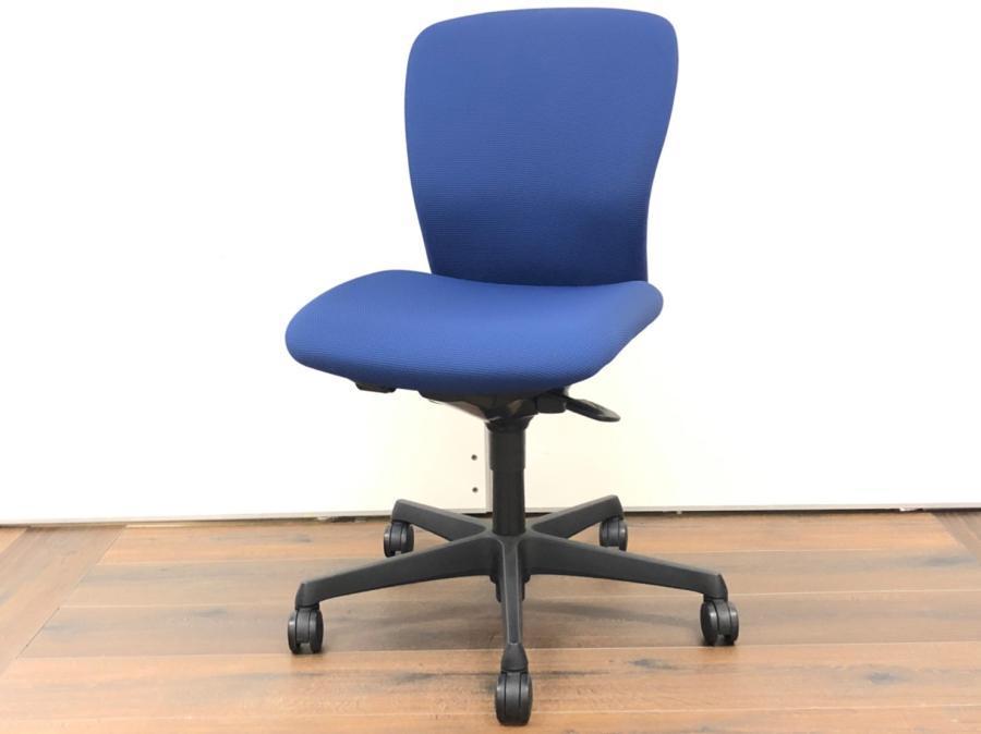 【人間工学に基づいた快適シーティング！】■オカムラ製　スラートチェア　ミディアムブルー【在庫入替のためお安く！】
                        スラート
                                    中古
            