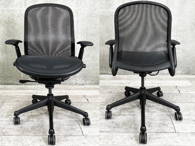 【中古】 Knoll/ノール 肘付ハイバックチェア 416491