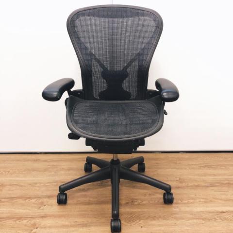 中古】アーロンチェア（ポスチャー フル装備） AE113AWB Herman Miller