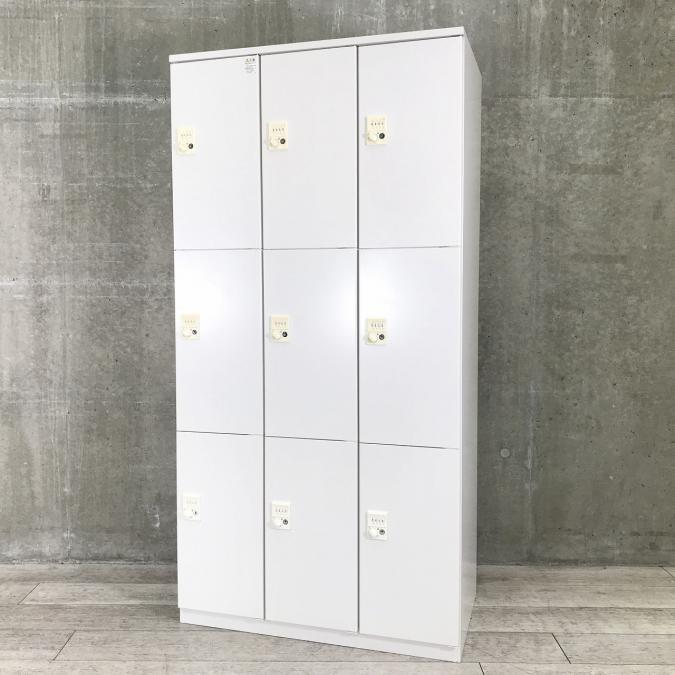 【取って日焼け有につきお値下げ】　■イトーキ　■9人用ロッカー　■ダイヤル仕様　※検索キーは付属しません。
                        LB
                                    中古
            