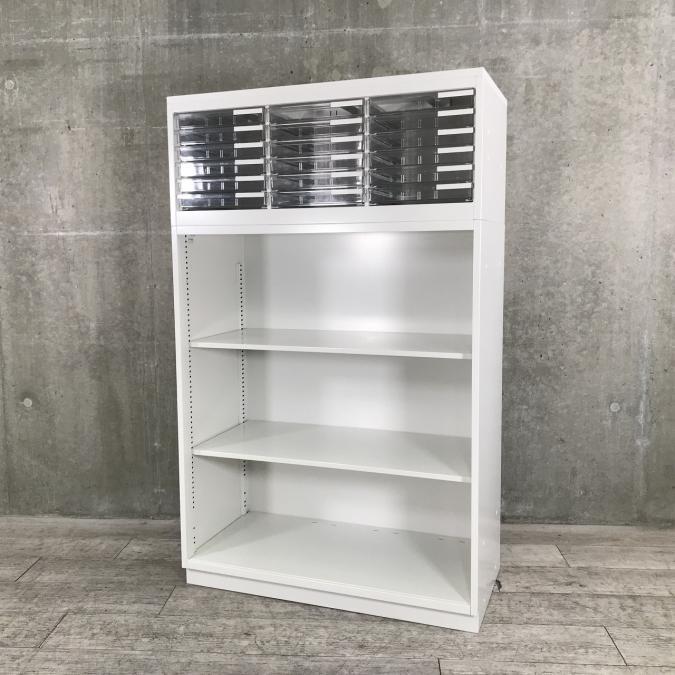 珍しいクリスタルトレイ＋オープン書庫のコンビ書庫入荷しました！
                        シンライン
                                    中古
            