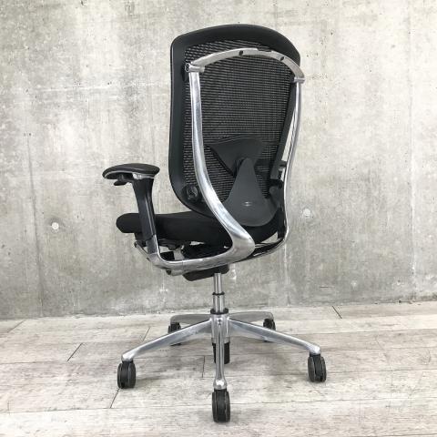 【中古】コンテッサチェア CM32B N オカムラ/okamura 肘付ハイバックチェア 418168