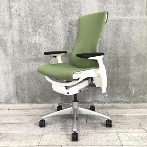 中古】エンボディチェア Herman Miller/ハーマンミラー 肘付ハイバック 