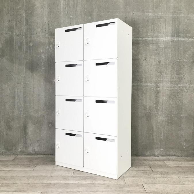 【4台入荷！！コクヨの8人用パーソナルロッカー入荷！】　ロッカー　オフィス　メールロッカー　パーソナル　投函口付き　KOKUYO　EDIA　ダイヤル錠
                        エディアロッカー
                                    中古
            