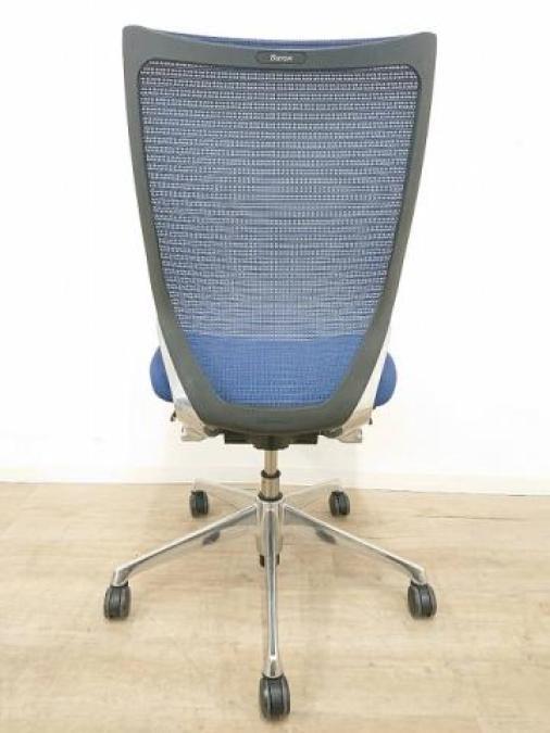 定価約15万オカムラバロンチェアハイバックメッシュダークブルー☆
